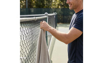 Attached Tether Chain-Link Fence Hook Rectangular Opening Tethered Fence Hook