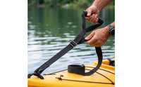 Kayak Assist Strap with Handle Adjustable Kayak Drag Strap Watercraft Drag Handle Comfortable Woven for Kayakers, Kayaking