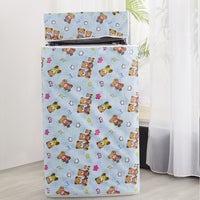 Washing Machine Cover Waterproof Sunscreen Dustproof Oxford Cloth for Top/Front Load Automatic Washers