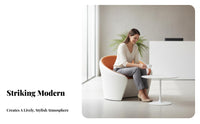 Modern Design configurable Curved Sofa and Table Set Irregular Shape Curved Sectional Couch Set Creative Combination Reception Seating Minimalist Aesthetic for Interior Designers, Business Owners, Office Managers, Waiting Room, Lounge Area