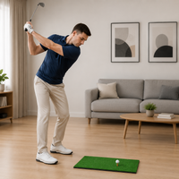 golf hitting mat