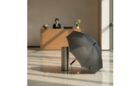 Water-Repellent Umbrella with ABS Handle Quick-Drying Straight-Shaft Umbrella One-Button Opening 8-Rib for Commuters, Business Professionals, Rainy Days, Commuting