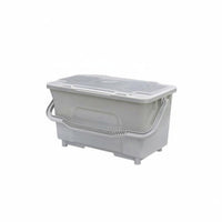 Rectangular Car Wash Container Multi-Functional Window Cleaning Container Sturdy Duty Cleaning Holder Long-Lasting Home Storage