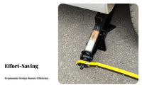 Labor Saving Jack Wrench Easy to Use Tire Wheel Jack Handle Ergonomic Design for Women, Elderly, Roadside Emergency, Garage