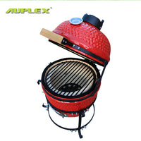 13-inch Kamado Ceramic Charcoal Grill for Outdoor BBQ Parties
