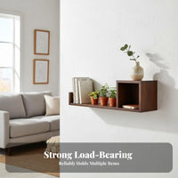 Wall shelf with Lip Nordic aesthetic Single Plank Shelf Space-Saving for Gift Givers