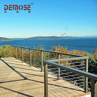 Outdoor Pool Stainless Steel Cable Railing Kit