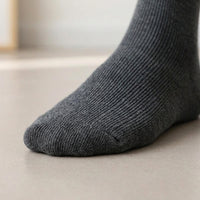 Fleece Lined Tights for Women with Ribbed Texture Design, Thermal Leggings for Winter Wear and Cold Weather