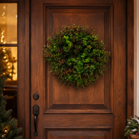 Artificial Wreath All Year Round, Eucalyptus Wreath 30-100cm, Door Decoration For Front Door And Outdoor Area, Nordic Summer Wreath
