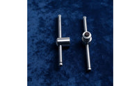 Cue Tip Shaping Press Threaded Billiards Tool Cue Tip Accessory Polished Finish