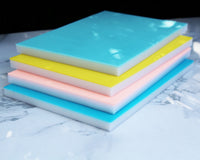 White Snow Double-Layer Rubber Carving Block for Beginners