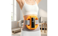 Fascia Circlet Massager Vibrating Circlet Massager with Belt Massage Device Rechargeable Handheld for Fitness Enthusiasts