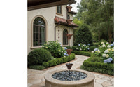 Rain Chain Textured Rain Chain with Cups Weather Resistant Downspout Replacement for Homeowners, Porch, decor