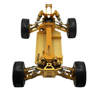 1/12 Scale RC Chassis Frame Easy Installation Metal RC Car Chassis Pre-Assembled 1/12 Scale Car Frame Kit for Rough Terrain