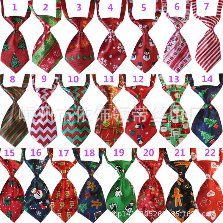 New Children's Pet Christmas Bow Tie