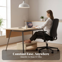 Ergonomic assistance adaptable height elevation platform Sturdy Footrest Minimalist Design Step Stool for Office Workers, Students, residents, Under Desk, Study, Living Room, Bathroom