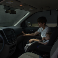Car Window Sun Shade Set for Privacy and UV Protection, Double Layer Full Coverage