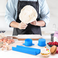 Easy to Use Round Cookie Press Mold Perfect Treats Cake Bite Tool Set Sturdy Circle Food Shaper for Bakers, Kitchen