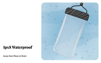 Waterproof Mobile Protector High Clearness Underwater Phone Case Aquatic Design Mobile Accessory for Swimmers, Outdoor Enthusiasts, Diving, Beach