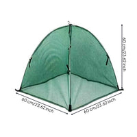 Mesh Plant Cover with Steel Frame Breathable Plant Protection Cover Sturdy Garden Cage for Balcony