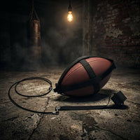 Football Rebounder Long-Lasting Football Coach with Elastic Cords Sturdy Reinforced for Quarterbacks, Passing Exercises