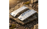 Crawler Side Steps Matte RC Step Boards Metal Running Board Foot Plate for Scale Garage Builds