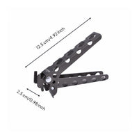 Lightweight Anti-Scald Pot Clip Heat Resistant Aluminum Pot Clamp Portable Camping Cookware Clamp Non-Slip Grip for Backpackers, Campers, Hikers, Outdoor Cooking, Backpacking, Picnic