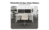 Ergonomic Design Rolling Meshspine support Chair Adjustable Height Office Furniture Minimalist design 360-Degree rotate for Remote Workers, Students, gaming enthusiasts, Study Room, Bedroom