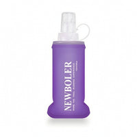Collapsible Water Bottle Portable Soft Soft Bottle Included for Runners