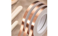 EMI Shielding Copper Foil Tape with Conductive Adhesive Flexible Copper Tape with Conductive Adhesive Grounding Solderable for Hobbyists