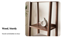 Floor-Standing Multi-Tier Shelf Tower Space-Saving A-Frame Shelving Unit Multifunctional Storage Furniture adaptable Use for Plant Lovers, Homeowners, Living Room, Corner Spaces, Bedroom, Balcony