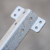 10 Pieces Heavy-Duty Garden Bed Corner Brackets with Screws Sturdy Garden Timber Bracket Sturdy Timber Bracket with Stake Corrosion-Proof for Gardeners