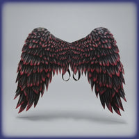 Angel Wing with Elastic Straps Foldable Angel Wing Lightweight Accessory for Cosplay