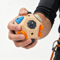 Climbing Ball with Grip Holds Handheld Climbing Training Ball Textured for Climbers, Limbering Up