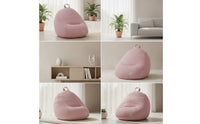 Floor Cushion Cover Cover Corduroy Floor Cushion Cover Chair Cover with Handle Unfilled Lounge Seat for Adults, Teens, Living Room, Bedroom