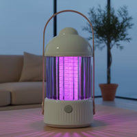 High-Voltage Bug Lamp Indoor Bug Device with Rechargeable Battery Outdoor Appliance Quiet for Tent