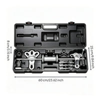 20 Pieces Wheel Bearing Remover Set Professional Grade Bearing Separator Puller Metal Wheel Hub Puller for Workshop