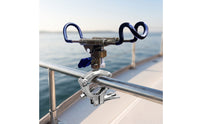 Clamp-on Fishing Rod Holder Heavy Duty Rod Holder with Clamp for Anglers, Boaters, Yacht