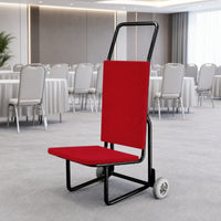 Chair Furniture Mover Padded Furniture Mover Rust Resistant Hand Truck for Event Planners, Hotel
