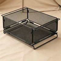 Camping Storage rack Large Capacity Folding Storage rack Heavy Duty Folding Camp Organizer for Campers