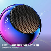 Portable Mini Bluetooth Speaker High Volume Singlesingle-single-unit Bluetooth Speaker Deep Bass audio device True Wireless Stereo Pairing for Outdoor fans, Music Lovers, Party on the moveers, journey, Camping, Beach, Home