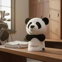 Cute Panda Golf Head Cover Safeguarding Cartoon Creature Golf Cover All-Around Protection Panda Headcover Scratch Resistant for Golfers