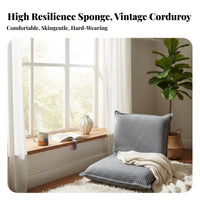Adjustable Support Rest Seat Foldable Design Adjustable Floor Lounger Space-Saving Multi-Functional for Readers, Bay Window