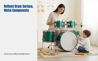 Orff Bass Drum Percussion Toy for Kids Preschool Music Area Educational Instrument