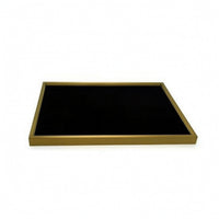 Jewelry Display Tray Rectangular Jewelry Tray with Velvet Lining Shielded for Collectors, Boutique