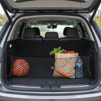 Elastic Trunk Cargo Net Universal Car Trunk Cargo Net Adjustable for Drivers
