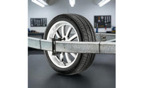 Vehicle Spare Tire Bracket Mounting Plates Boat Spare Tire Bracket Threaded Rods Hex Fasteners for Trailers