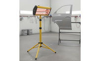 High Power Handheld Infrared Paint Dryer Fast Drying Auto Body Repair Heat Lamp Even Heating Handheld Paint Dryer for Professionals, Spray Booth