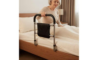 Fall Fall Protection Bed Grab Bar Non-Slip Grip Bedside Grab Bar Sturdy Support Bedside Assist Stable Design for Elderly Women, Handicap, Hospital
