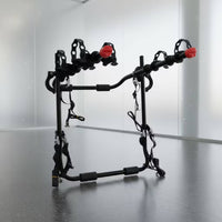 Strap-on Rear-Mounted Cycle Carrier Padded Car Trunk Bike Rack Universal Trunk Bike Rack Heavy-Duty for Cyclists